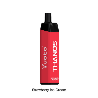 Μίας χρήσης εξάρτηση Yuoto Θάνος 5000 μπαταρία 14ejuice εκκινητών μανδρών Vape εργοστασίων cOem Vape Vapes 650mAh ριπών