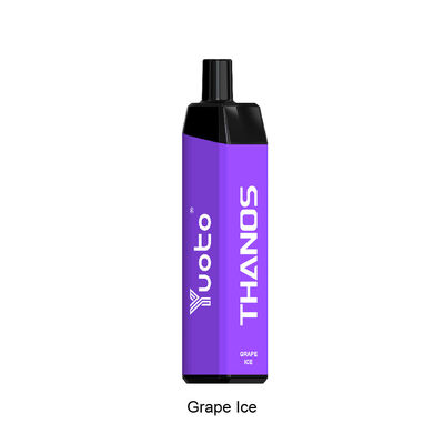 Το χονδρικό εμπόριο 5000 εργοστασίων ξεφυσά τη μίας χρήσης επαναφορτιζόμενη 650mAh τσιγάρων μπουκαλιών ηλεκτρονική μπαταρία Yuoto Vape