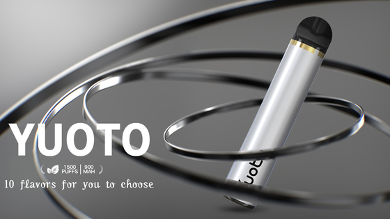 16 γεύσεις 1500 ριπές Vape 5.0ml προ γεμίζουν το προ εμπορικό σήμα Yuoto δαπανών χυμού Ε