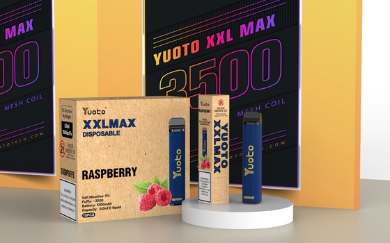 Η γεύση Yuoto XXL Max 3500 φρούτων ξεφυσά την υγρή μίας χρήσης Vape μάνδρα 20mg Nic φραγμών 9ml Ε