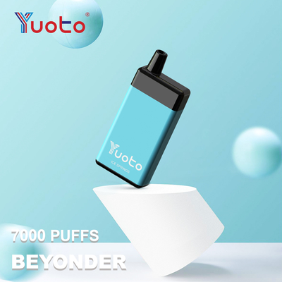 Αρχική Yuoto Disposable Vape Beyonder 7000 Puffs επαναφορτιζόμενο πλέγμα 15 γεύσεις Αρχική