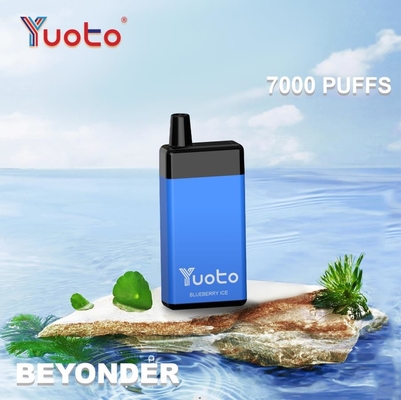Αρχική Yuoto Disposable Vape Beyonder 7000 Puffs επαναφορτιζόμενο πλέγμα 15 γεύσεις Αρχική