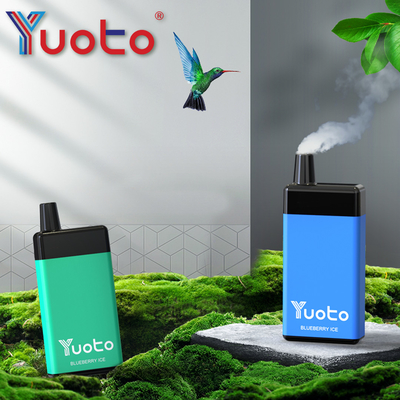 YUOTO Ξαναχρησιμοποιήσιμο Vape 7000 Puffs Vape τροφοδοτείται από αντίσταση περιστροφής 1,2ohm