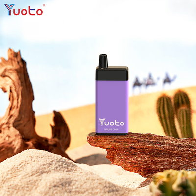 YUOTO Ξαναχρησιμοποιήσιμο Vape 7000 Puffs Vape τροφοδοτείται από αντίσταση περιστροφής 1,2ohm
