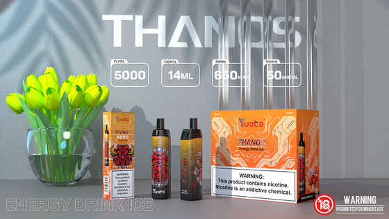 Βελτιώστε την εμπειρία σας με το Vape με το Yuoto 5000 Puffs Vape 10-12W Wattage 19 γεύσεις