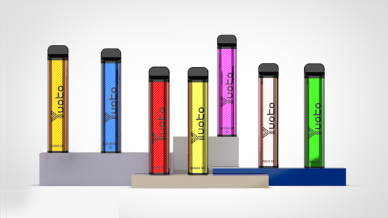 1200mAh χωρητικότητα μπαταρίας 2500 Puffs Vaping συσκευή για OEM / ODM αγορά