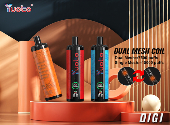 Yuoto DIGI 15000 Puffs Origional YUOTO Ξαναχρησιμοποιήσιμο ατμόσφαιρο