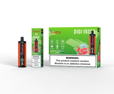 Yuoto DIGI 15000 Puffs Double Mesh Coil Διαρκής Αποχρησιμοποιήσιμο Vape