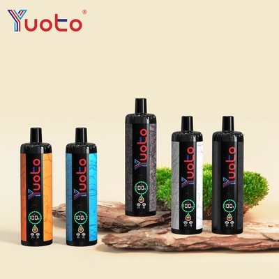 Εναφορικά ατμοσφαιρικά πλαστικά AL 850mAh 15000 πνίξεις Ρυθμίσιμη ροή αέρα 23 γεύσεις DualMesh Coil