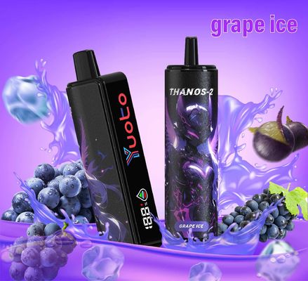 Ρυθμιζόμενη ροή αέρα YUOTO Disposable Vape με πλαστικό υλικό AL και 0% περιεκτικότητα σε νικοτίνη