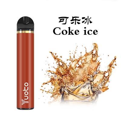 λεπτό προ γεμισμένο YUOTO μίας χρήσης Vape 1500 κλασική έκδοση ριπών