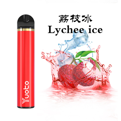 λεπτό προ γεμισμένο YUOTO μίας χρήσης Vape 1500 κλασική έκδοση ριπών