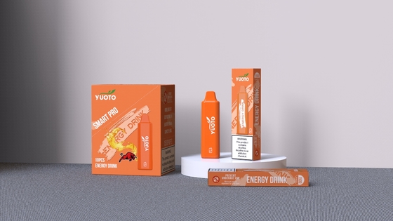 ΥΠΈΡ 1500puff 2-5%Mg μίας χρήσης Ε YUOTO cig τετραγωνική γραμμή του cSmart με την μπαταρία 800mAh