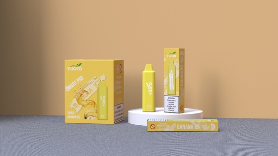 ΥΠΈΡ 1500puff 2-5%Mg μίας χρήσης Ε YUOTO cig τετραγωνική γραμμή του cSmart με την μπαταρία 800mAh