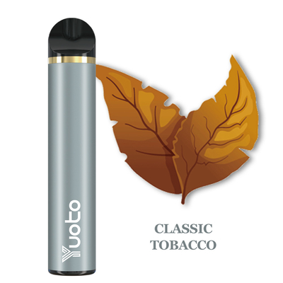 μίας χρήσης Vape 5ml 1500+ μπαταρία εξαρτήσεων 950mah λοβών ριπών YUOTO