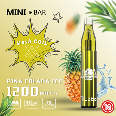 Ο ODM 1200 ξεφυσά Vape, αλατισμένος ατμός νικοτίνης 5 για το κόμμα Ε Cigs