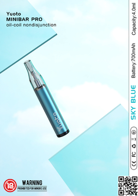 Τα μικρά μεγάλα γούστα 640mah Vape φραγμών μεγέθους μίνι ενσωμάτωσαν την μπαταρία