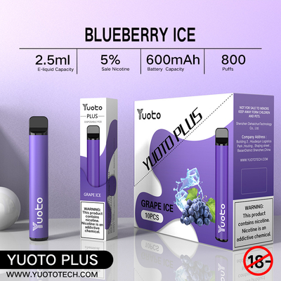 Το Yuoto συν το τσιγάρο 32g 11 800 ριπών Ε ανάμιξε τη φράουλα σμέουρων βακκινίων γεύσης