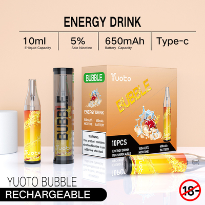 Φυσαλίδα 4000puffs 650 Yuoto falvor καρπουζιών της Αυστραλίας Κίνα μίας χρήσης επανακαταλογηστέο vape σπειρών πλέγματος mah 10ml