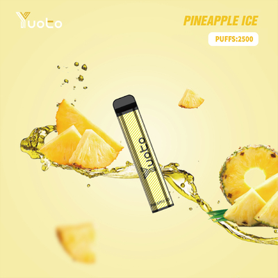 Yuoto xxl 2500puffs 1200mah 7ml eliquid τετραγωνικός μορφής yuoto μίας χρήσης λοβός εργοστασίων vape yuotovape αρχικός vape στην Κίνα
