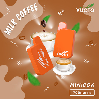 2.3ml ικανότητα 700 ριπές Vape, ΡΑΒΔΙ Vaped yuoto minibox μίας χρήσης