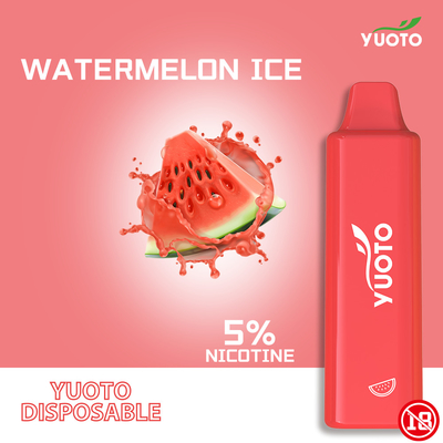 15 γεύσης Yuoto έξυπνη υπέρ 1500 μπαταρία Ecig 2-5%Mg 800mAh ριπών μίας χρήσης