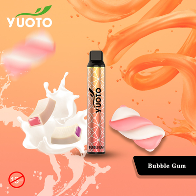 Αρχικές νόστιμες 3000 ριπές μίας χρήσης Vape 1350 φραγμών νεραιδών εμπορικό σήμα Yuoto μπαταριών MAh