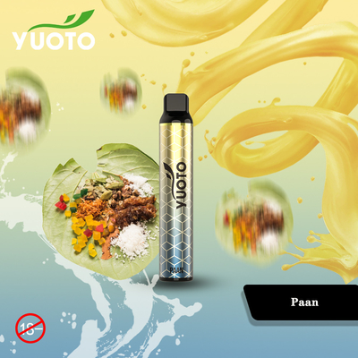 Αρχικές νόστιμες 3000 ριπές μίας χρήσης Vape 1350 φραγμών νεραιδών εμπορικό σήμα Yuoto μπαταριών MAh