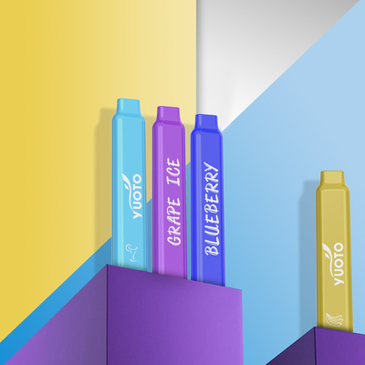 5% νικοτίνη 600 ριπές Vape 12 μίας χρήσης 2,0 μιλ. ικανότητας χυμού γεύσεων