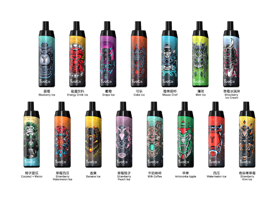5% αλατισμένα μίας χρήσης Vape ραβδιά της Nic, Yuoto Θάνος Ecigarette 5000 ριπές