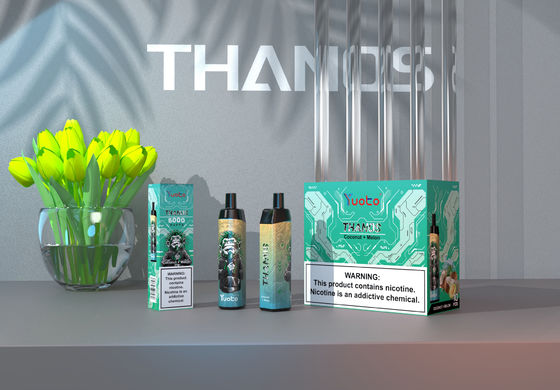 20 καυτές γεύσεις 5000 ριπών πλέγματος υγρή 650mAh σπειρών μίας χρήσης μπαταρία Vape 14ml Ε