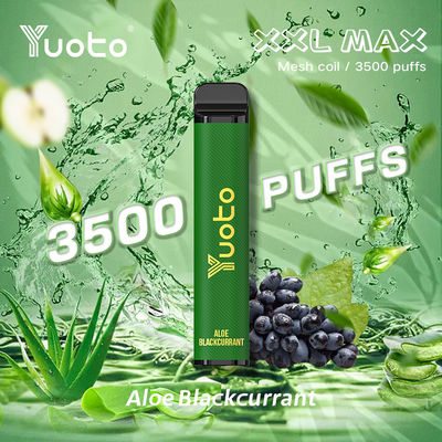 Yuoto Disposable Vape XXL MAX 3500 Φουσκάλες Συσκευή 45 γεύσεις