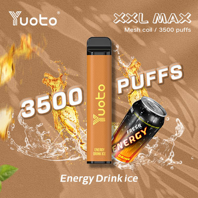 Yuoto Disposable Vape XXL MAX 3500 Puffs συσκευή γεύσεις