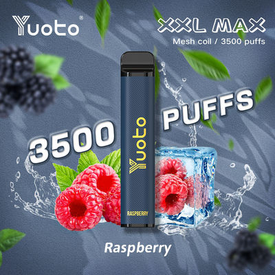 XXL Yuoto Disposable Vape MAX 3500 Puffs Συσκευή γεύσεων 9 ml