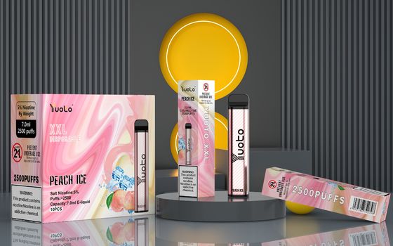 Εγκεκριμένη DGM συσκευή Vape ριπών XXL 2500 που γίνεται με την αλατισμένη νικοτίνη