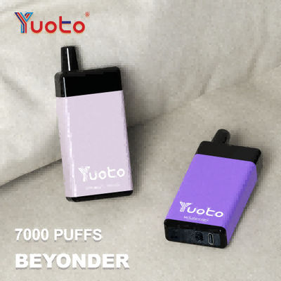 Σταθερή γεύση Yuoto Beyonder 7000 μίας χρήσης σπείρα πλέγματος Vape ριπών