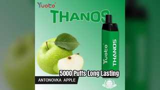 Συσκευή μακράς διαρκείας Yuoto Thanos 5000 Puffs